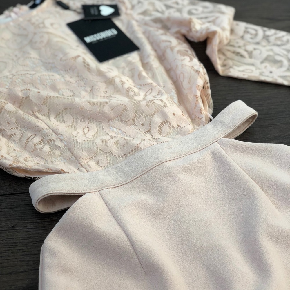 Long sleeve cut-out midi dress